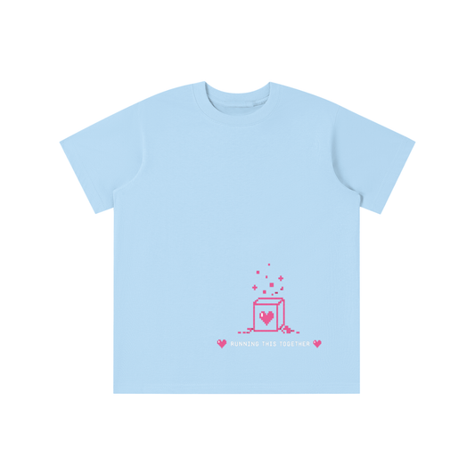 Kids' heart in box T-shirt