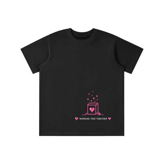 Kids' heart in box T-shirt